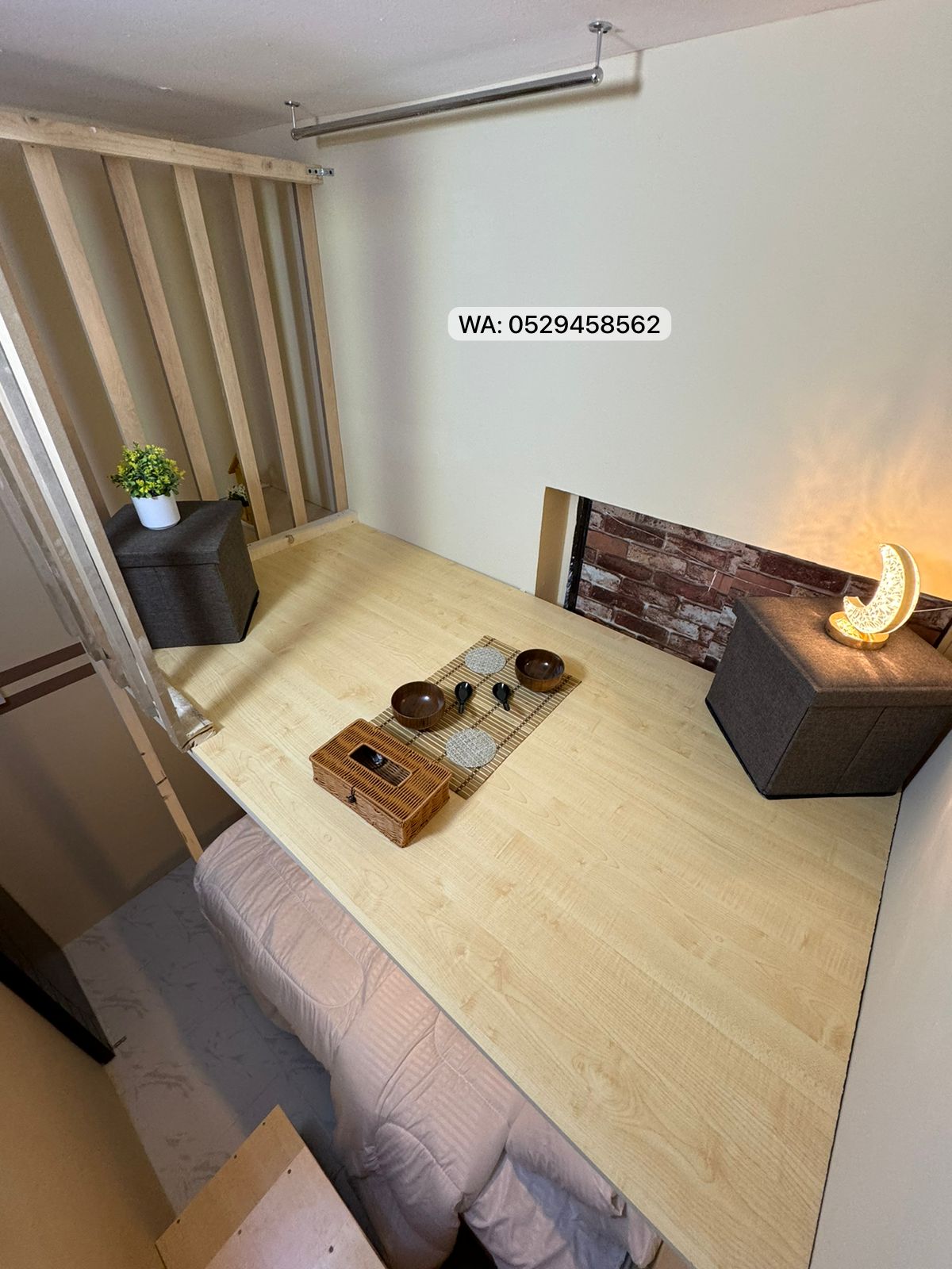 3 BR Apartment | Double Bed Partition Room 601 PT 10/13