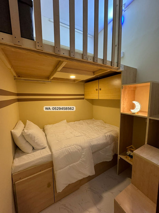 3 BR Apartment | Double Bed Partition Room 601 PT 9/14