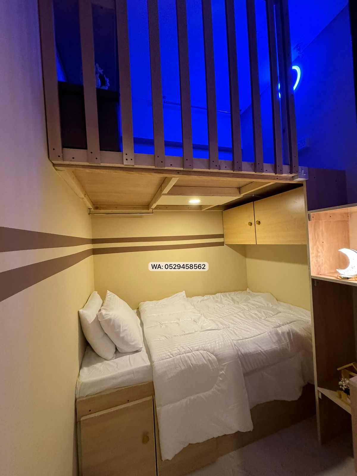 3 BR Apartment | Double Bed Partition Room 601 PT 9/14