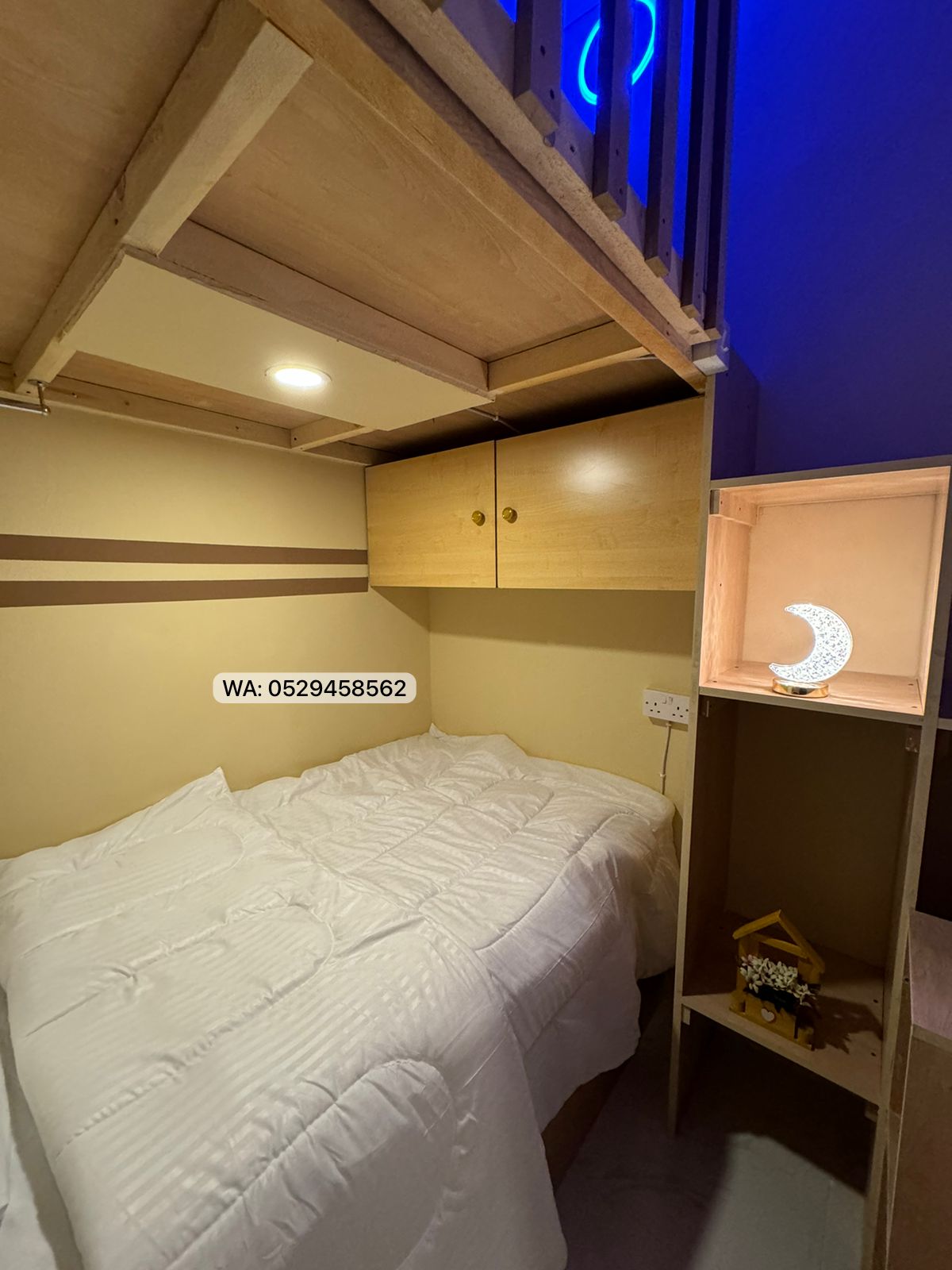 3 BR Apartment | Double Bed Partition Room 601 PT 9/14