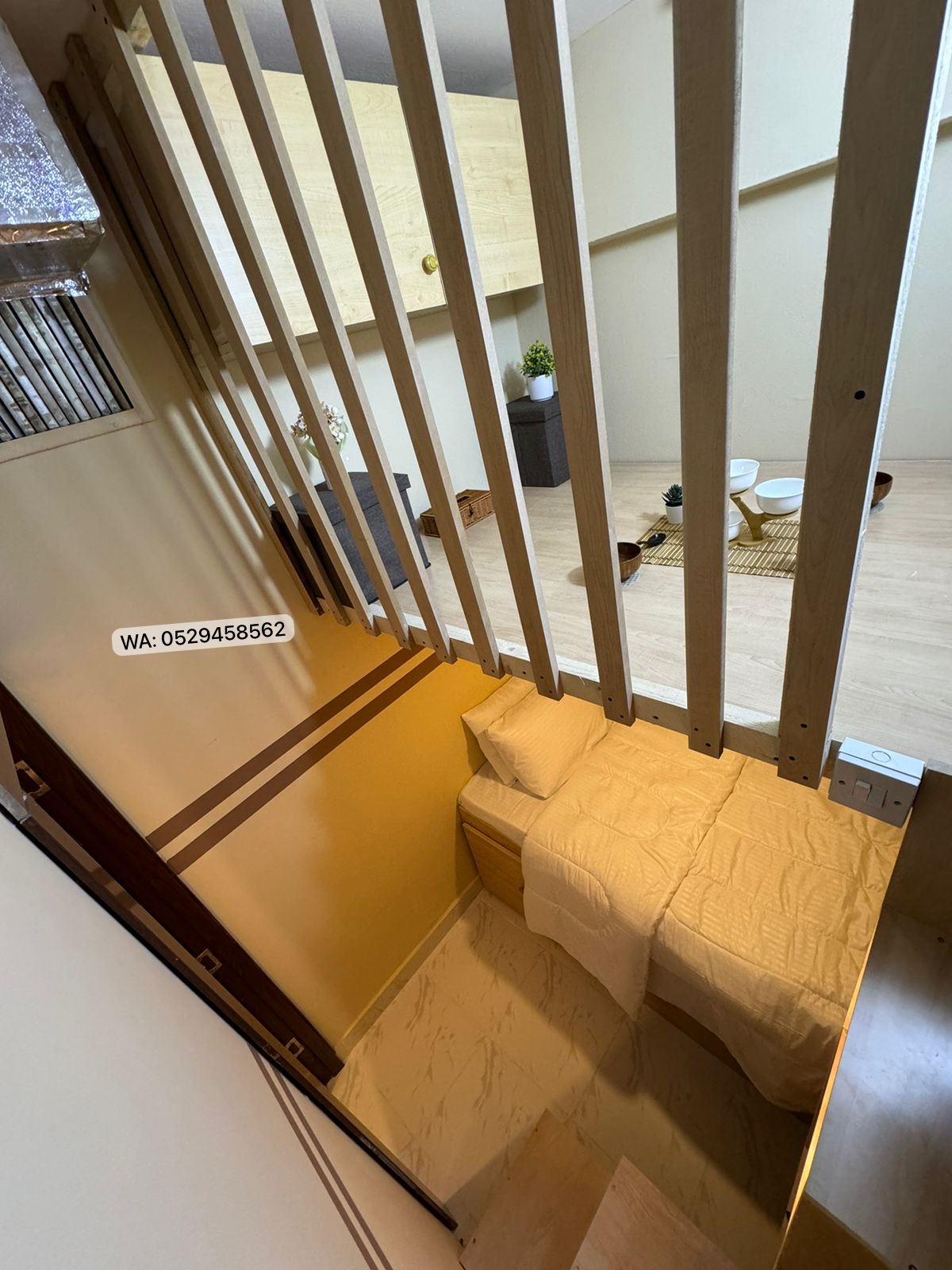 3 BR Apartment | Double Bed Partition Room 601 PT 9/14
